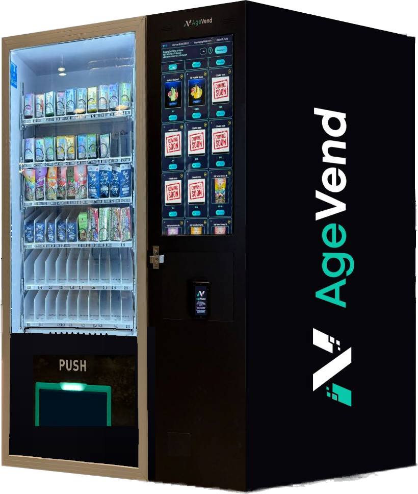 AgeVend AV-1 age-restricted vending machine
